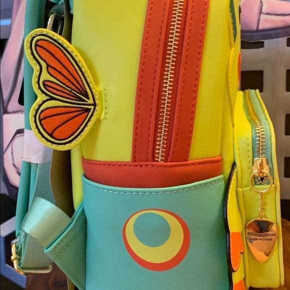 Loungefly Disney Bug’s Life Heimlich Butterfly Mini Backpack!RARE! NEW WITH TAGS - Picture 11 of 13